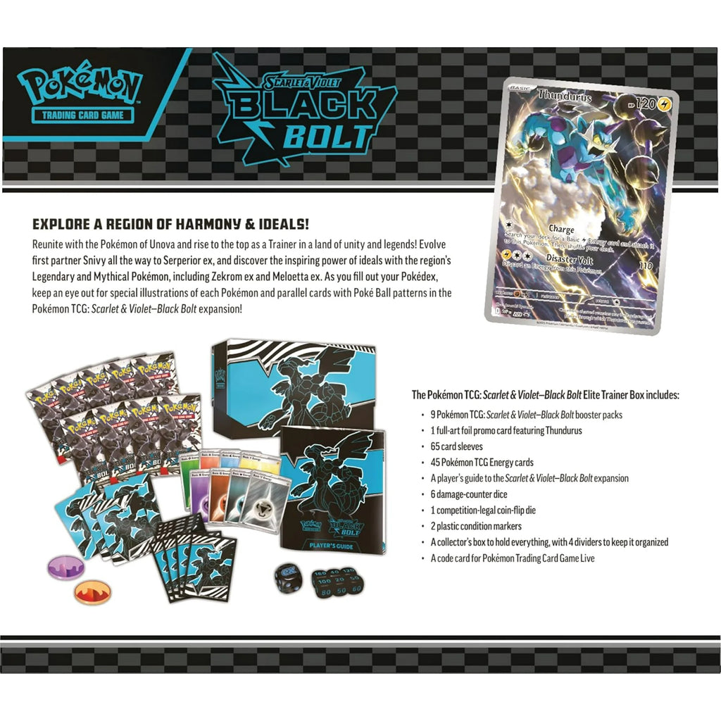 Black Bolt Elite Trainer Box - SV: Black Bolt (BLK)
