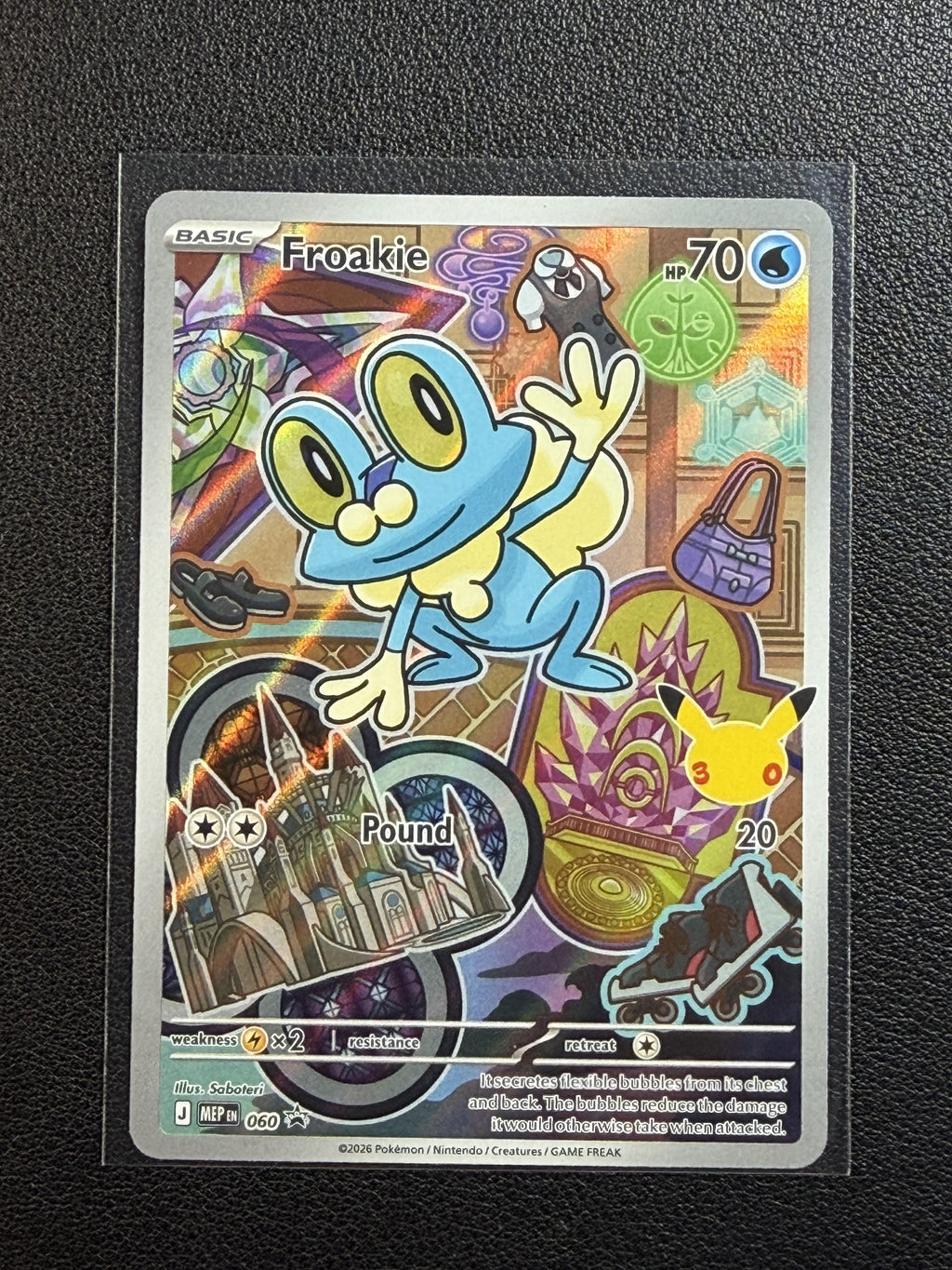 Pokemon ME: Mega Evolution Promo #060 Froakie NM/MT