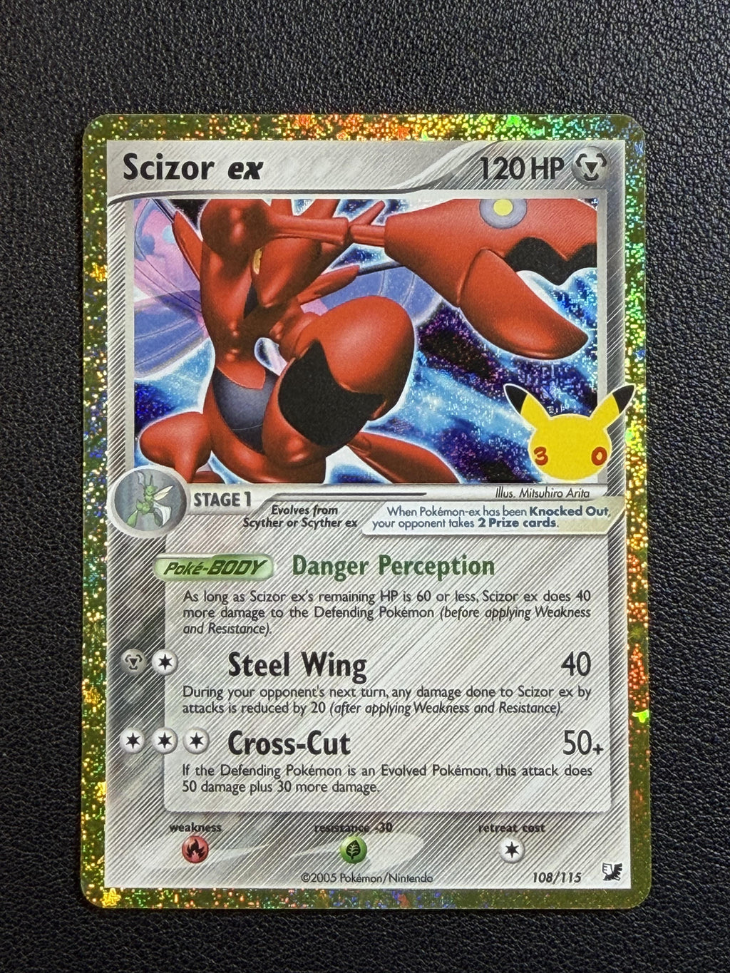 Pokemon ME: 30th Celebration Classic Collection #108/115 Scizor ex NM/MT