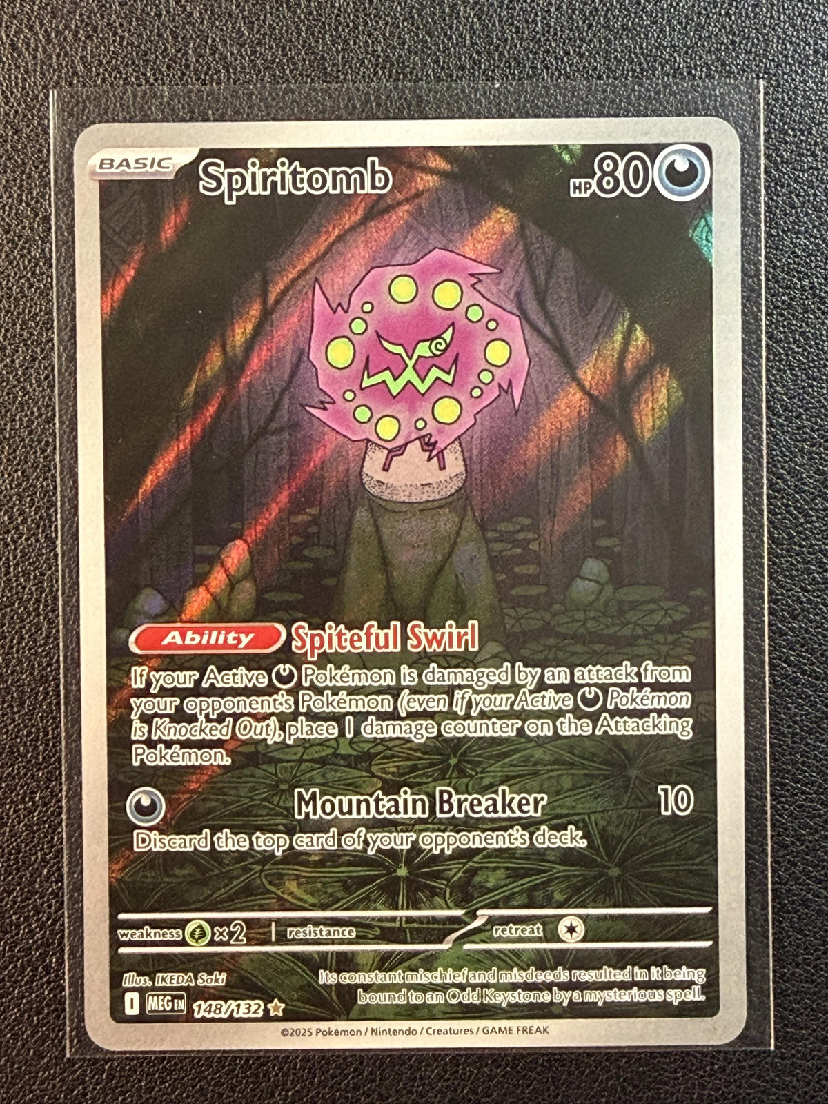 Pokemon ME01: Mega Evolution #148/132 Spiritomb NM/MT