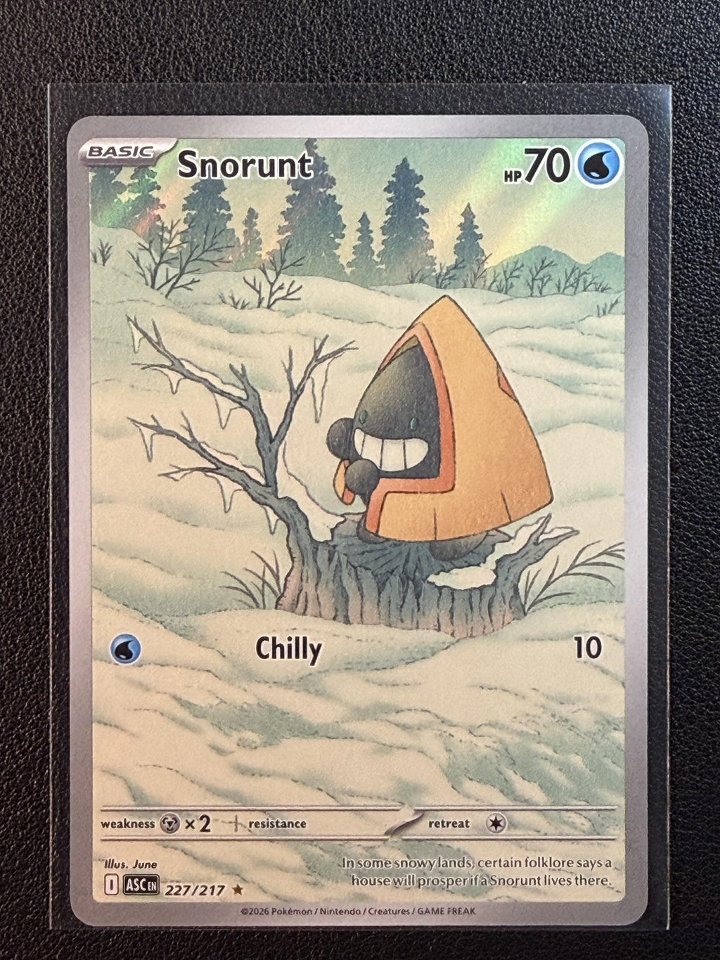 Pokemon ME: Ascended Heroes #227/217 Snorunt NM/MT