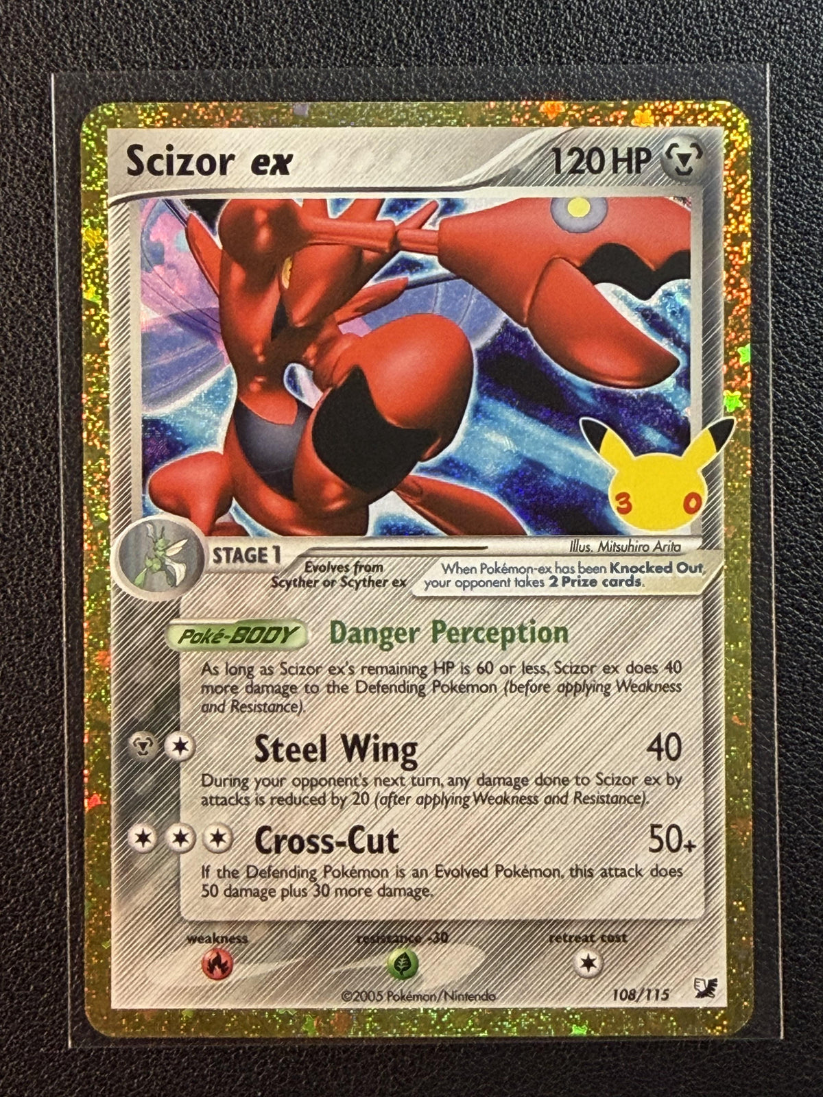Pokemon ME: 30th Celebration Classic Collection #108/115 Scizor ex NM/MT
