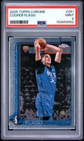 2025 Topps Chrome #251 Cooper Flagg ROOKIE PSA 9 MINT