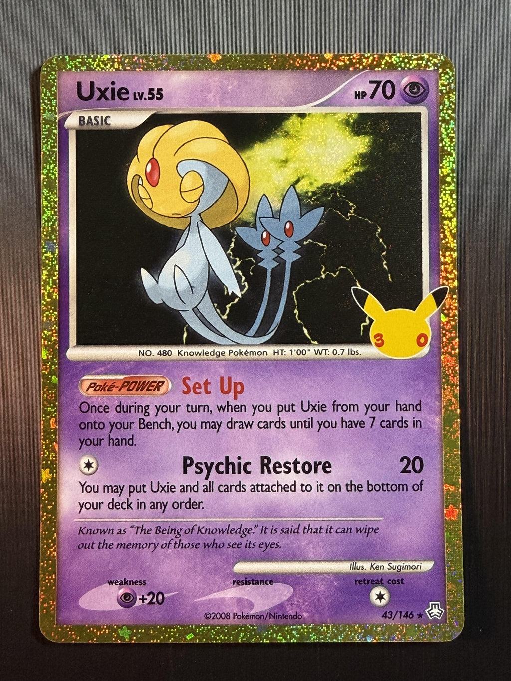 Pokemon ME: 30th Celebration Classic Collection #43/146 Uxie NM/MT