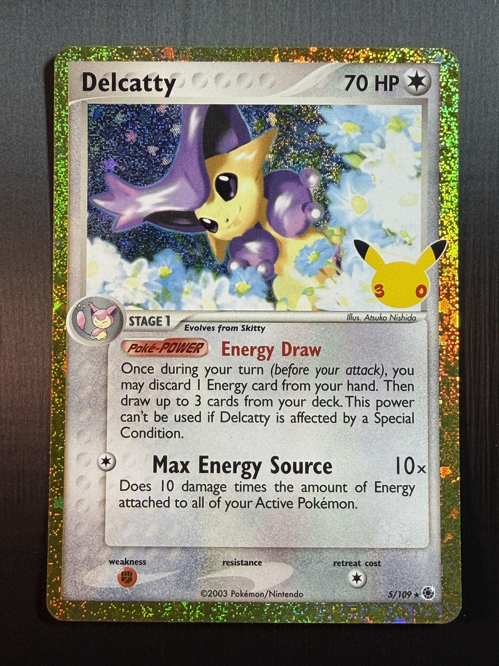 Pokemon ME: 30th Celebration Classic Collection #5/109 Delcatty NM/MT