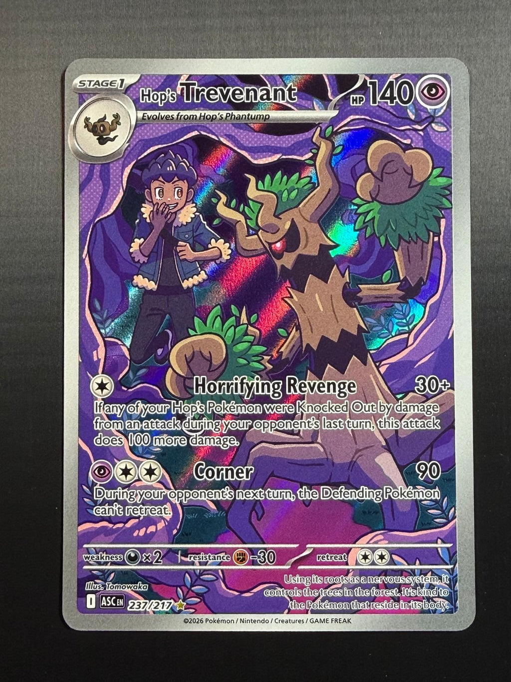 Pokemon ME: Ascended Heroes #237/217 Hop's Trevenant NM/MT