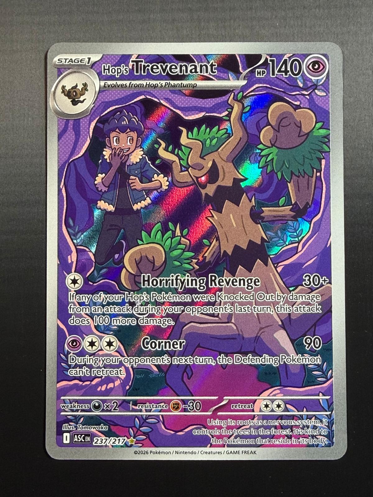 Pokemon ME: Ascended Heroes #237/217 Hop's Trevenant NM/MT