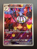 Pokemon ME: 30th Celebration #137/128 Chandelure Illustration Rare NM/MT
