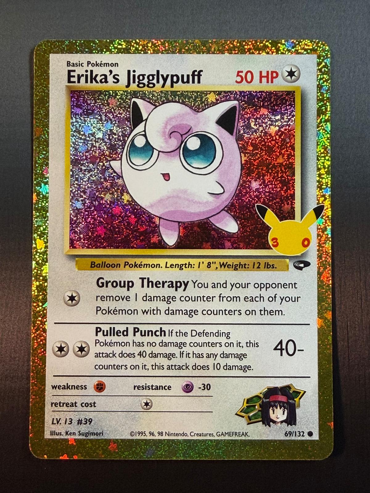 Pokemon ME: 30th Celebration Classic Collection #69/132 Erika's Jigglypuff NM/MT