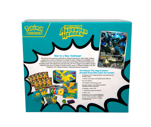 Ascended Heroes Elite Trainer Box - ME: Ascended Heroes