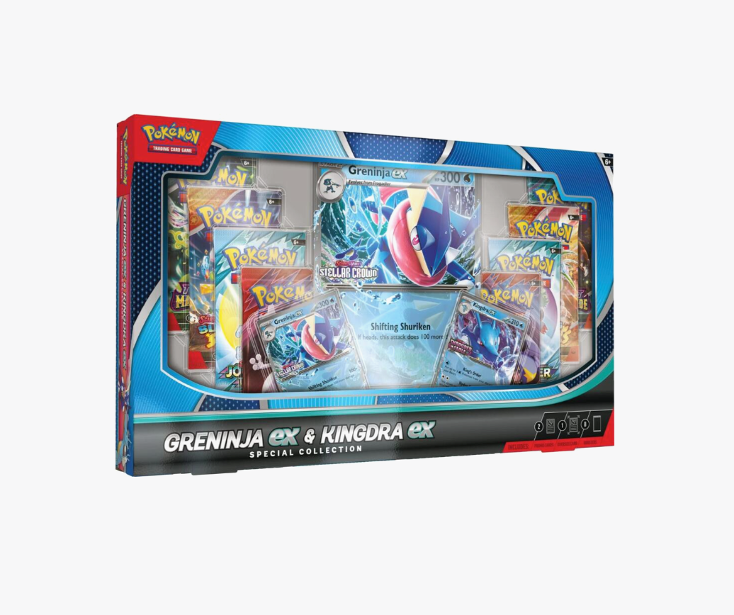 Greninja EX & Kingdra EX Special Collection Box